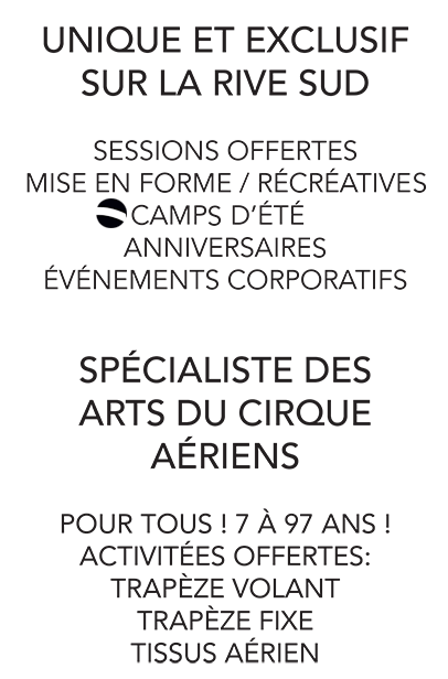 unique et exclusif sur la rive-sud